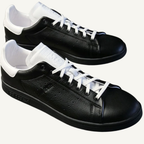 Adidas Originals Men's Black/White Stan Smith Lux Sneakers, JH9719 (No Box)