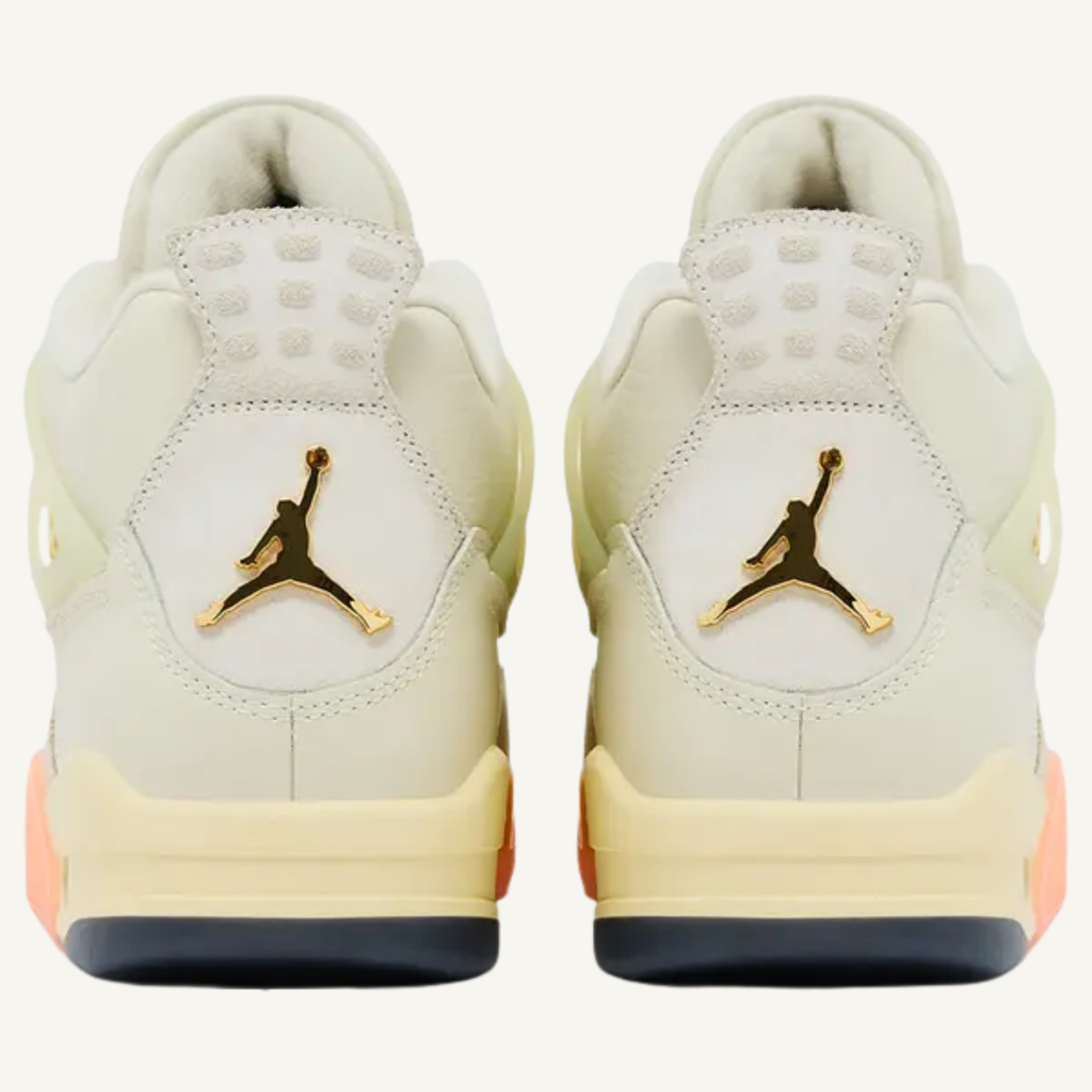 Jordan Women's Tan Air Jordan 4 Retro 'Birds Of Paradise' Sneakers, HV0823 101