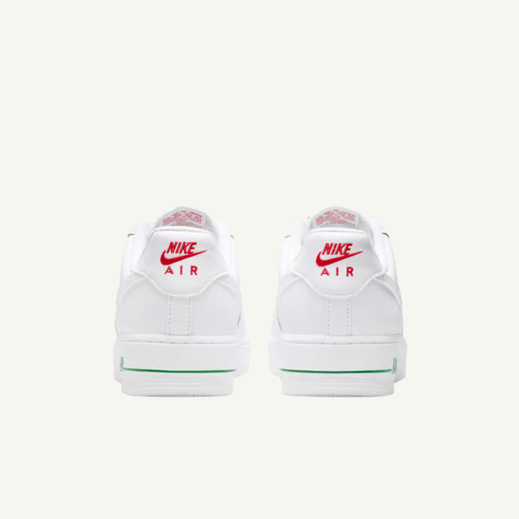 Nike Women's White Air Force 1 'Roses' Sneakers, IF0498 100