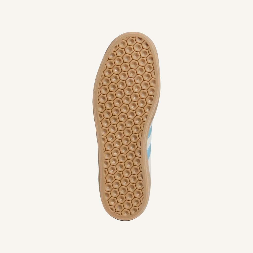 Adidas Originals Men's Cream/Blue Gazelle ADV Sneakers, JP8518 (No Box)