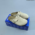 Birkenstock Boston Clog-Style Sandals in Suede
