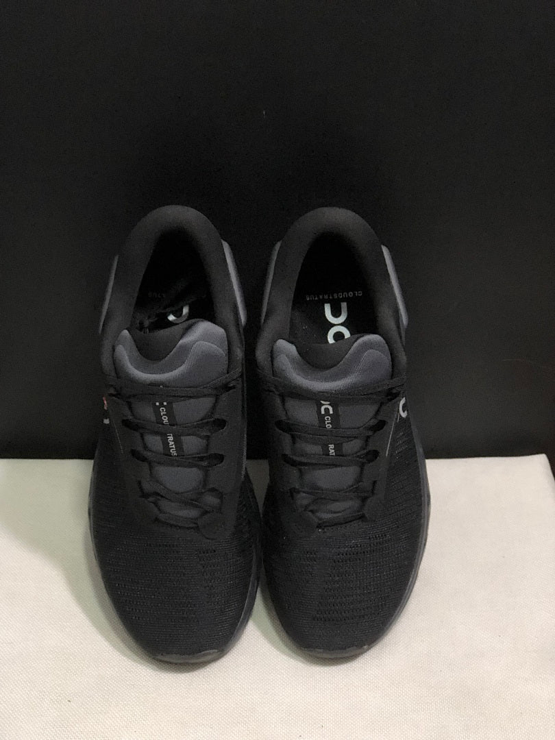 On Cloudstratus 3 Black Running Shoes