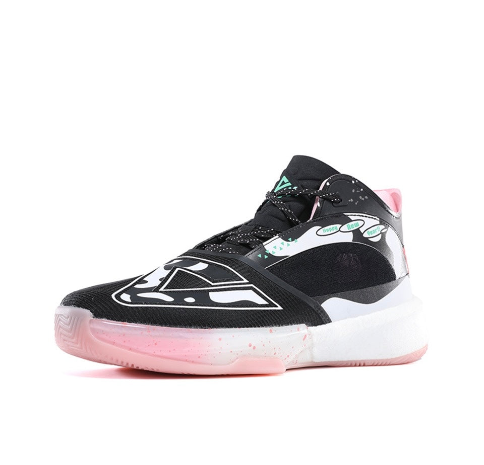 Peak AW Andrew Wiggins Big Triangle 'Black White Pink’