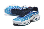 Nike Air Max Plus Blue White Running-Style Sneakers
