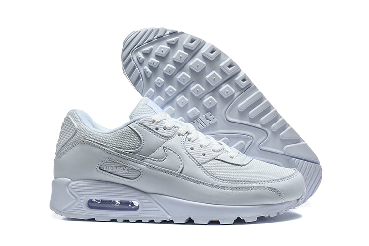 Nike Air Max 90 White Low-Top Sneakers