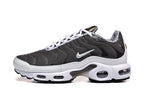 Nike Air Max Plus Dark Gray and White Sneakers