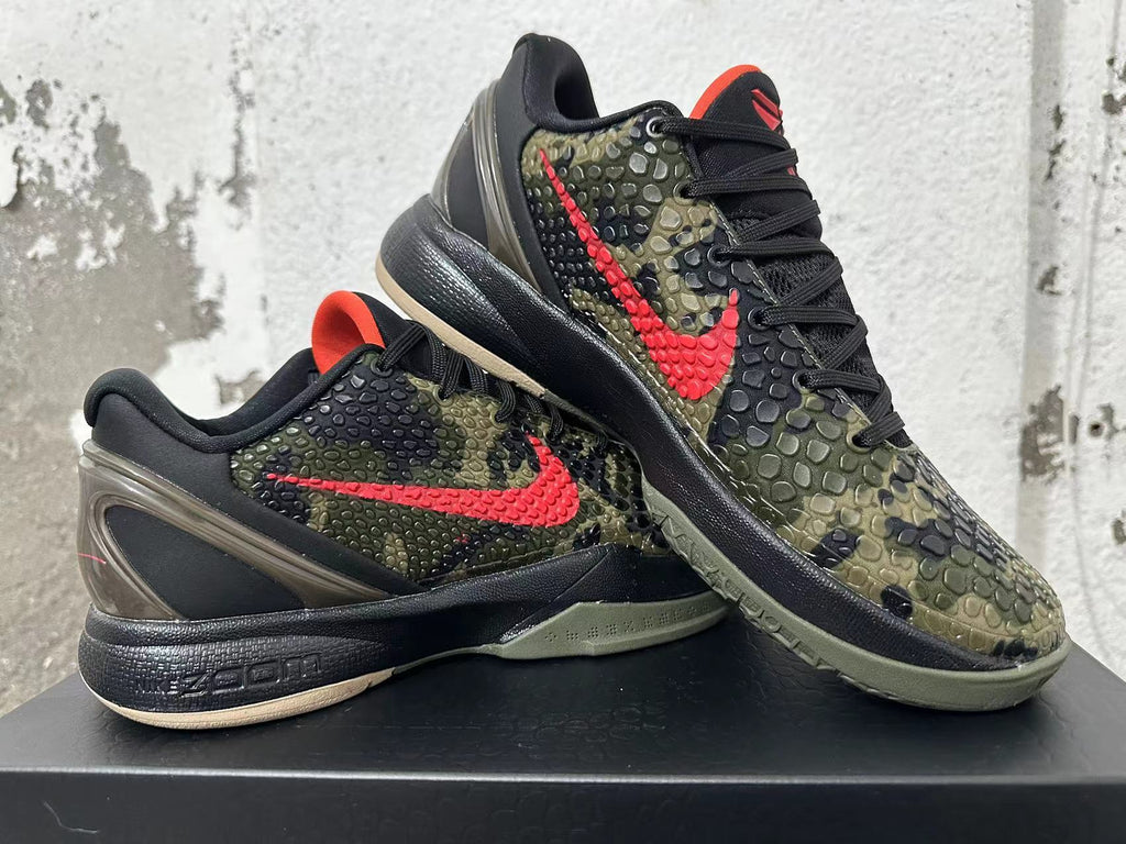 Nike Kobe 6 Italian Camo Basketball Shoes
