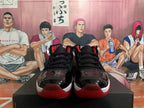 Jordan Air Jordan 11 Black and Red Sneakers