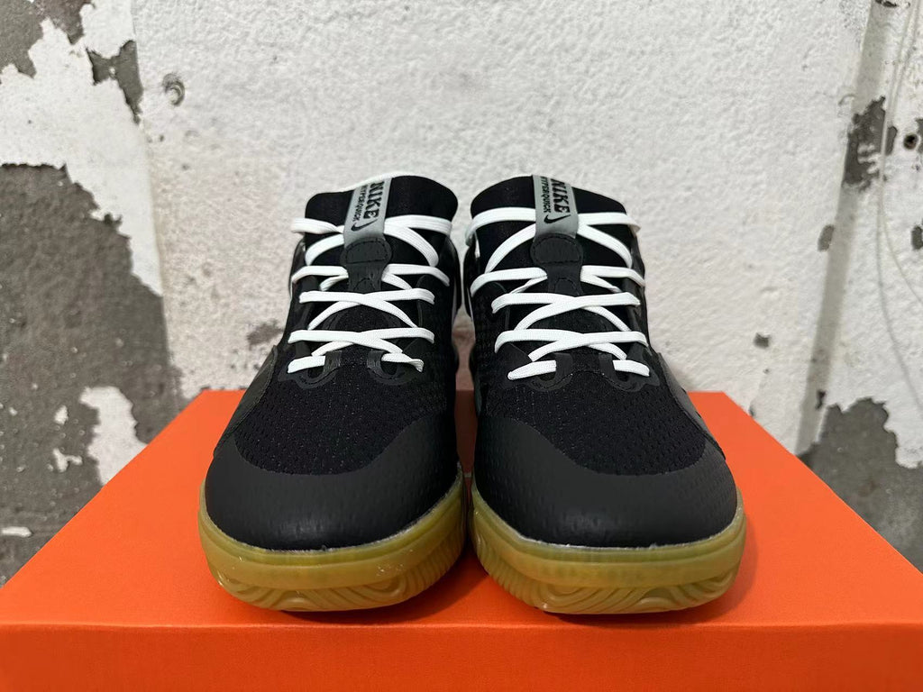 Nike Black and White Gum Sole Sneakers