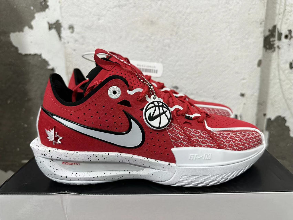 Nike GT Cut 3 Basketball Shoes Red White