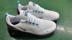 Nike Air 270 Sneakers in White, Purple and Aqua