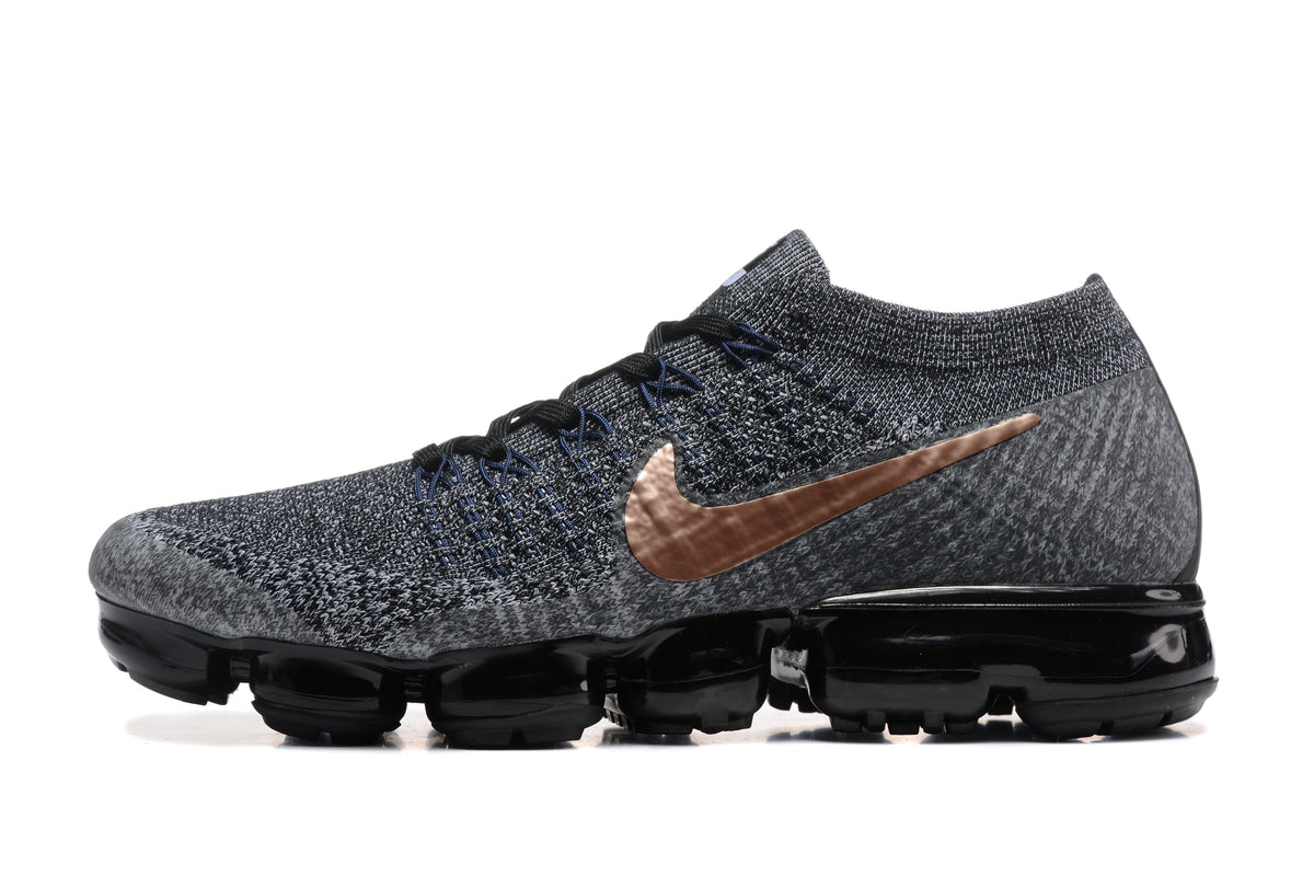 Nike Air VaporMax Flyknit Sneakers Grey Brown 849558-010