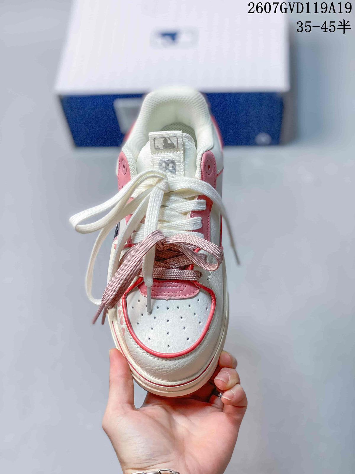 MLB Chunky Liner Pink Low-Top Sneakers 2607GVD119A19