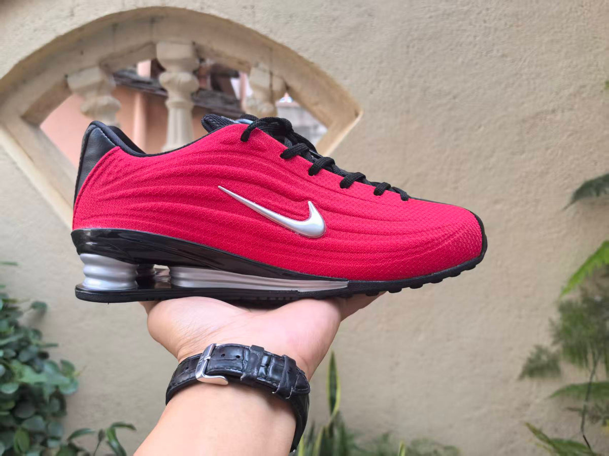 Nike Shox-Style Low-Top Sneakers with Spring Heel