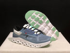 On Cloudstratus 3 Running Shoes, Blue Gray
