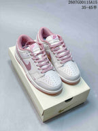 Nike Dunk Low Retro White Pink Custom Sneakers 2607GDD115A15