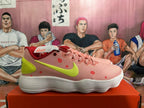 Nike Basketball Shoes in Pink and Volt