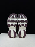 On x LOEWE Cloudventure 3.0 Sneakers, White and Wine Red