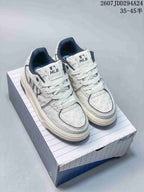 MLB Chunky Liner MID Sneakers White and Lavender