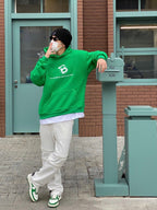BAPE STA Low Sneakers in Green and White 1H70-191-001