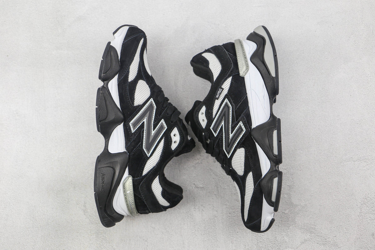New Balance 9060 Black and White Sneakers