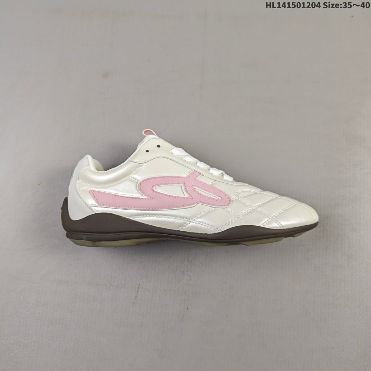 Good Bai G25X291 Low-Top Sneakers in White and Pink