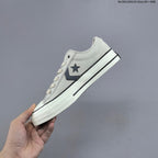 Converse Star Player Ox Low-Top Sneakers in Navy/White