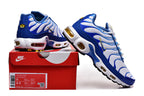 Nike Air Max Plus White and Blue Sneakers 8909-724
