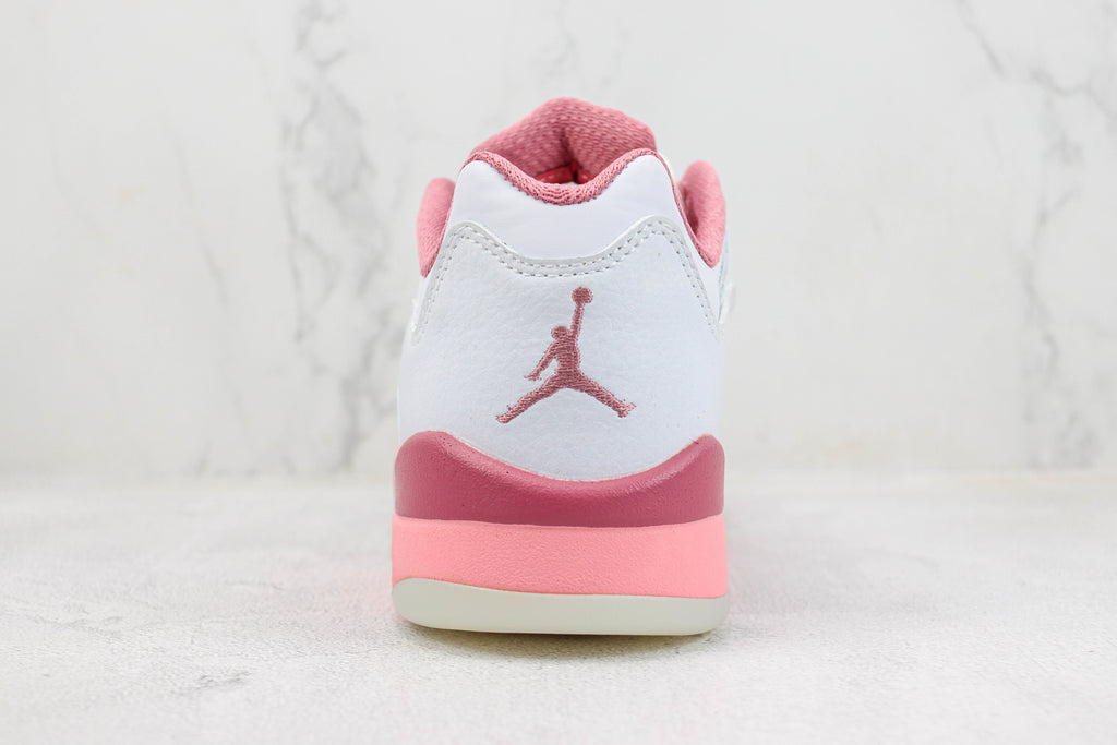 Jordan Air Jordan 5 Low White and Pink Sneakers DX4390-116