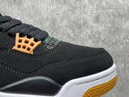 Jordan 4 Retro Sneakers in Black, Green and Tan