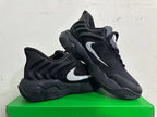 Nike Black Basketball Shoes with White Swoosh