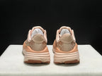 HOKA Stinson 7 Trail Running Shoes in Blush and Cream
