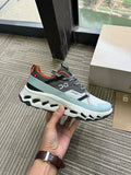 On Cloud 5 Waterproof Sneakers in Light Blue Gray