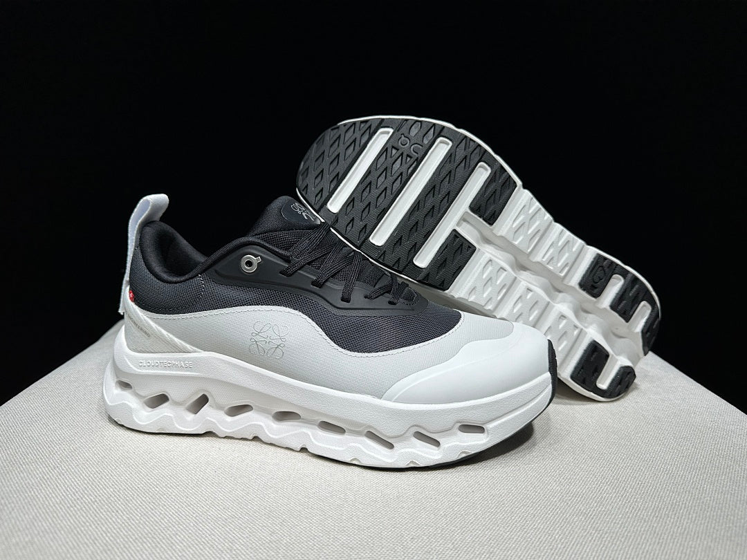 On Cloudtilt 2.0 White and Black Sneakers
