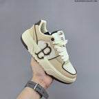 MLB Chunky Liner Low-Top Sneakers, Beige and Cream