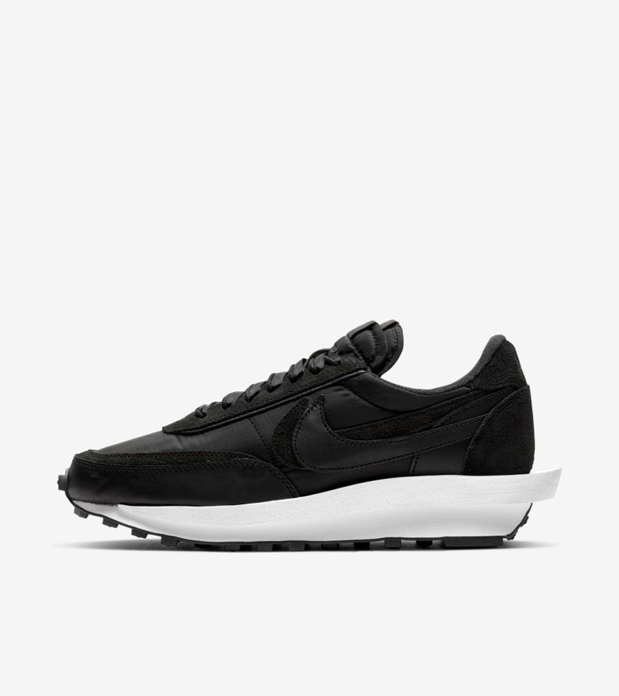 Nike x sacai LDV Waffle Black Nylon Sneakers BV0073-002