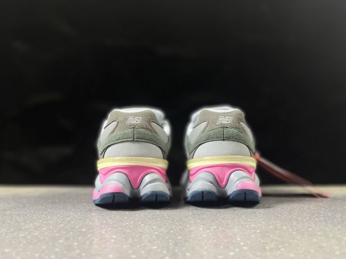 New Balance 9060 YSI Grey Pink Sneakers