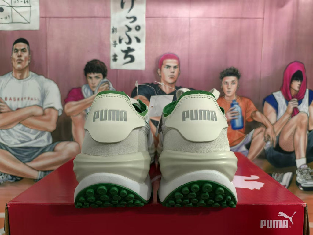 PUMA Reseule Lite Colored Block Sneakers White Green 403302 03