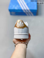 Adidas Stan Smith White Gold Sneakers 711280WYQ