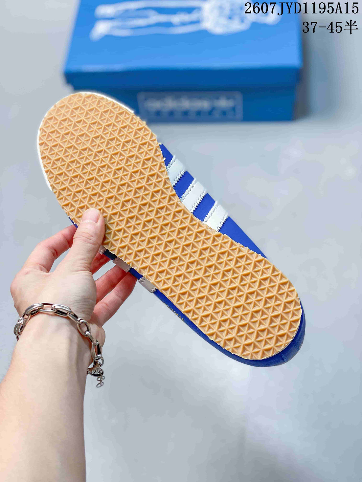 adidas C.P. Company Italia SPZL Blue Leather Sneakers