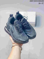 Nike Air Max 270 Kids' Sneakers in Black