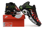 Nike Air Max Plus Sneakers Black, Coral and Green