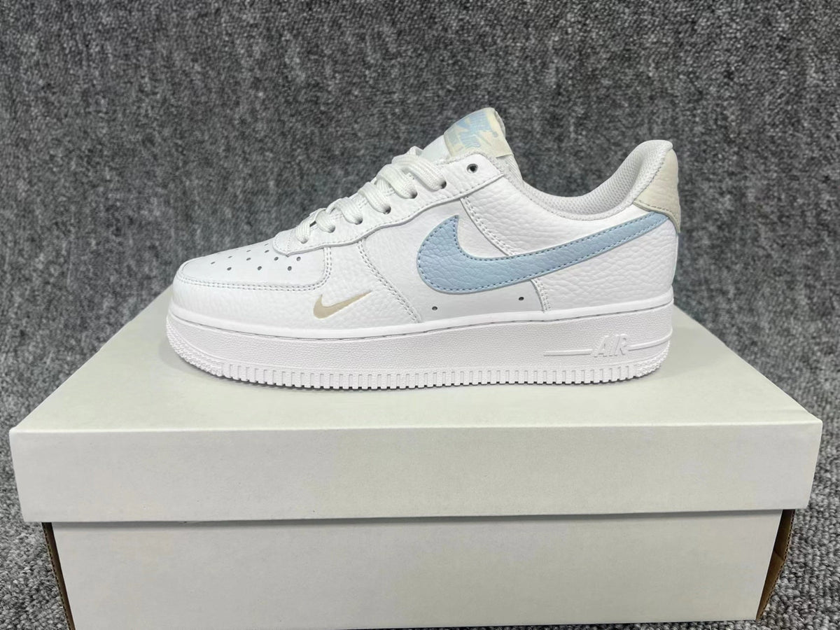 Nike Air Force 1 Low White Light Blue Sneakers HF0022-100