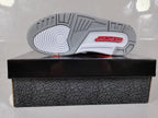 Jordan Air Jordan 3 Retro White Grey Orange Sneakers