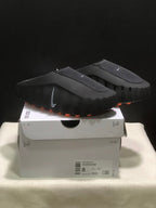 Nike Mind 001 Black and Chrome Crimson Slides HQ4307-001
