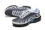 Nike Air Max Plus Sneakers in Gray and Turquoise