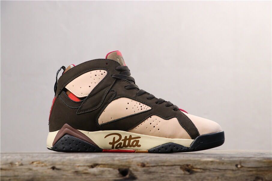 Jordan Air Jordan 7 Retro Patta Sneakers Brown Red AT3375-200