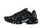 Nike Air Max Plus Black and Silver Sneakers