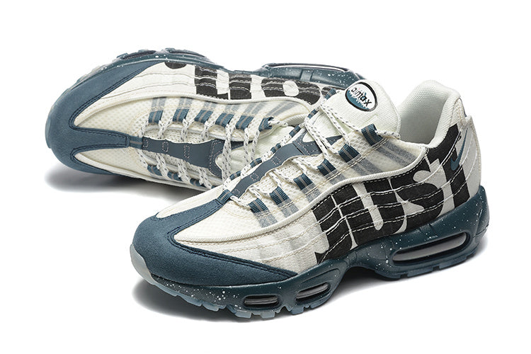 Nike Air Max 95 TT Sneakers in White and Blue