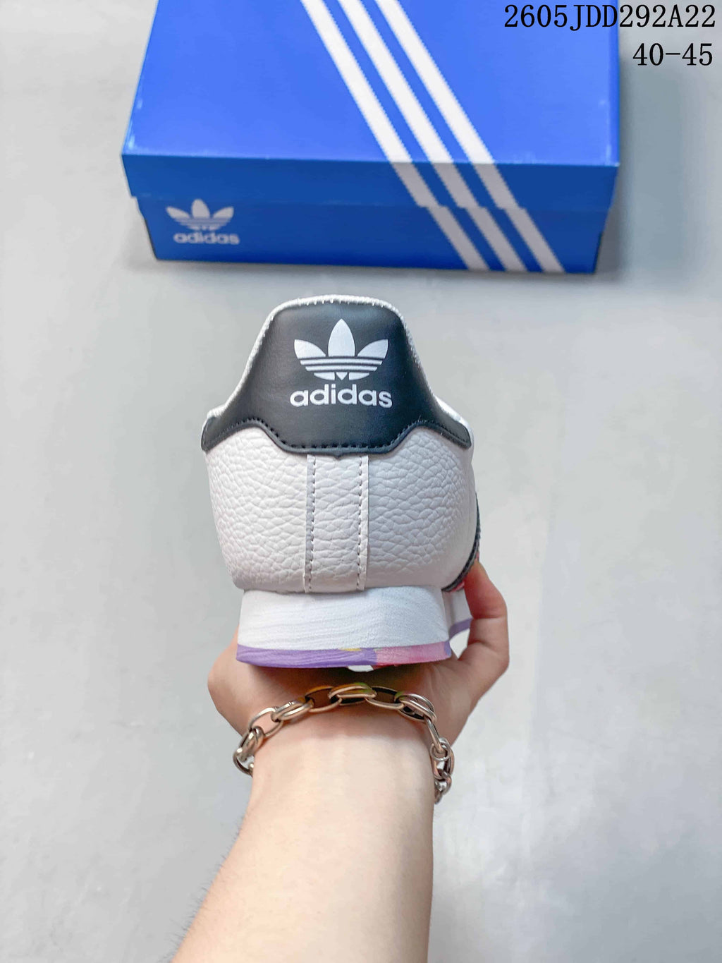 adidas Originals Samoa Sneakers White Black Red 675033